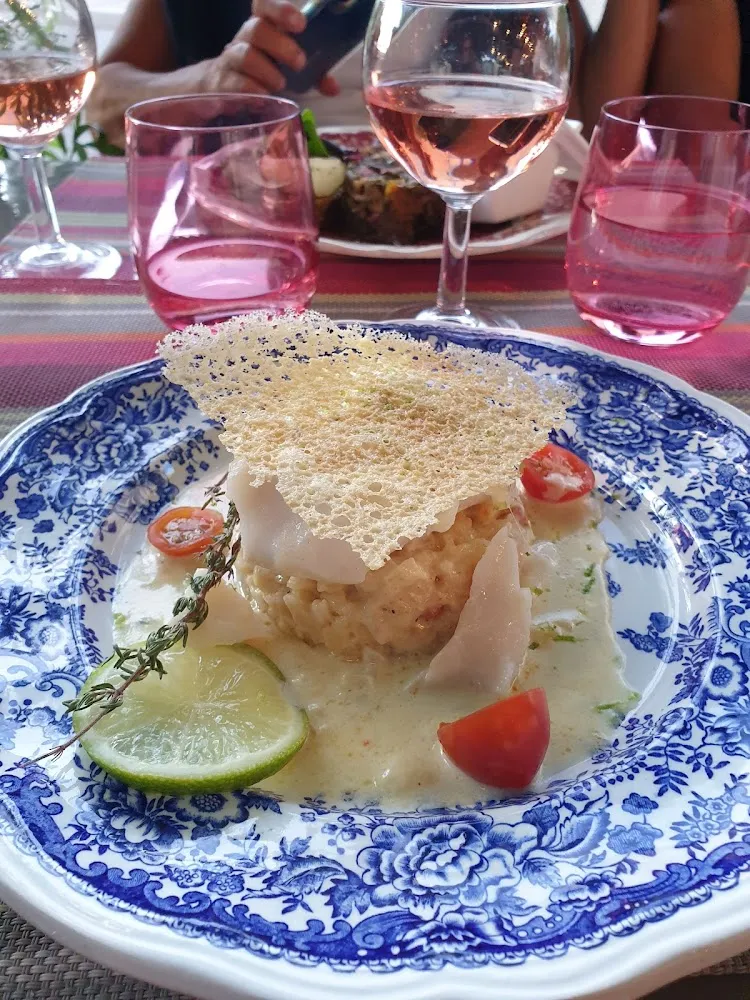 Dos de Cabillaud Sur Risotto